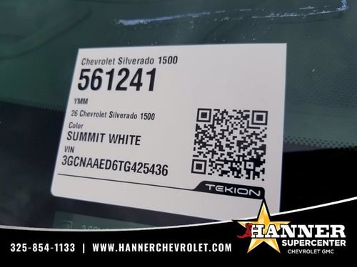 2026 Chevrolet Silverado 1500 WT