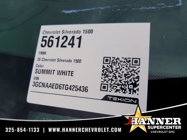 2026 Chevrolet Silverado 1500 WT